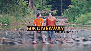 60K GIVEAWAY [ 6 COLORINGS ]