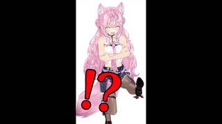 cat ? koyote break-dancing【博衣こより/hololive】#Shorts