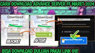 CARA DOWNLOAD ADVANCE SERVER FF MARET 2024 || LINK DOWNLOAD APK ADVANCE SERVER FF MARET