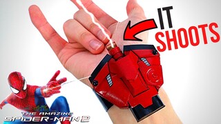 Amazing Spider-Man 2 Web Shooter That SHOOTS! EASY TO MAKE