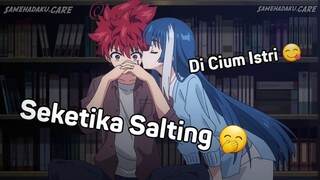 Ketika Istri Lo Tiba² Mencium Pipi Lo 😋 || JJ ANIME 🎟