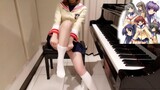 [Datang dan belajar piano dari adikku] Lagu ED tema penutup CLANNAD "Duango Family" Jun Chata Asae
