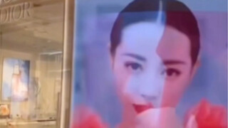 The only Chinese face to appear in Dior's latest movie