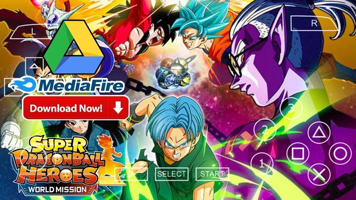 How to Download Super Dragonball Heroes PPSSPP [350mb] | Super Dragonball Heroes Mod