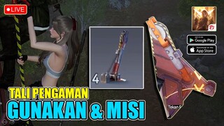 CARA MENGGUNAKAN TALI PENGAMAN BESERTA BUATNYA & MENYELESAIKAN MISI - UNDAWN GARENA