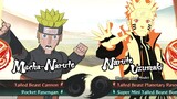 Mecha Naruto trying to overpower Naruto Kurama link mode with Mecha Kurama