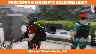 PERSIAPAN MENJEMPUT ANAK PRESIDEN