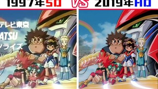 画质狂魔！原版SD对比高清HD，魔神英雄传三部曲被高清修复后