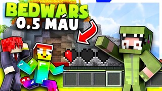 KHANGG THỬ THÁCH BEDWARS 0.5 TIM TROLL NOOB SOLO PVP *KHANGG TROLL VANHMC KHÓC THÉT