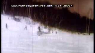Dog Sledging 1940's film 38087