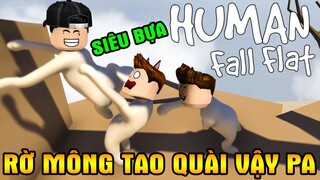 Cười Lộn Ruột Với 3 Cọng Bún Thiêu Biến Thái Chuyên Sờ Mông | Human Fall Flat | Vamy Trần