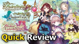 Atelier Mysterious Trilogy Deluxe Pack (Quick Review) [PC]