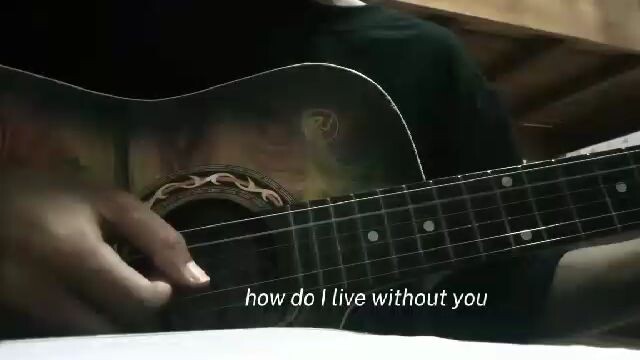 trying cover “how do I live without you”