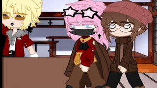 discussion of crime with a cup of coffee//twinsduo, bedrockbros//mafia/coffee shop au