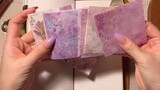 Korean blogger’s immersive decorative diary, with a purple fantasy theme, how can one refuse it?
