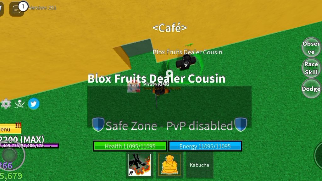 Blox Fruits Account level 2200 MAX