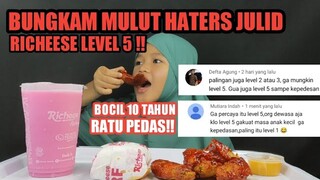 RATU PEDAS DARI SUMATRA! 🔥 RICHEESE LEVEL 5 GAK ADA APA-APANYA!! VIDEO UNTUK YANG TIDAK PERCAYA