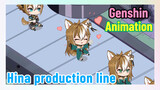 [Genshin  Animation]  Hina production line