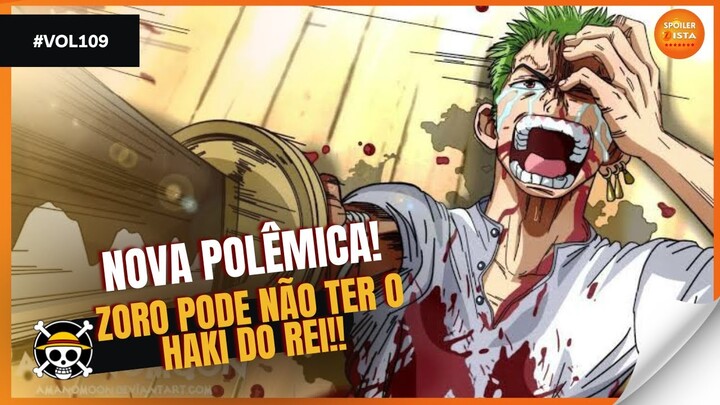 POLÊMICA - TALVEZ ZORO NÃO TENHA O HAKI DO REI! ONE PIECE VOL 109