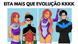 Melhores Memes engraçados//QUE EVOLUÇÃO EIN KKKK