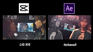MY CAPCUT VS AFTER EFFECT / MV SQUID GAME SAD EDIT / Sae Byeok & Ji yeon ( Remake ttchanell )