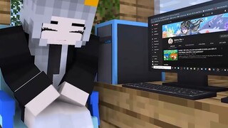 SAMMY THỬ THÁCH 24H CHĂM SÓC BÉ CAM TRONG LÀNG HERO TEAM MINECRAFT _ MÈO SIMMY B