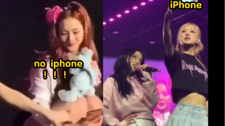 สมัยก่อน ไอโฟนในคอนเสิร์ต BLACKPINK ร้อนจนจับไม่ได้เลยนะ! พอเลิกสัญญากับซัมซุงแล้วจะใช้ยังไงก็ได้!