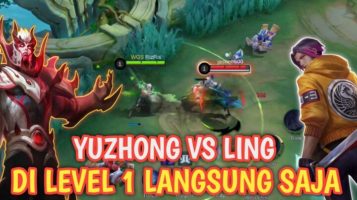[TA] Lawan Ling Di Level 1 , Langsung Kena Combo Yuzhong ?