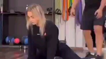 健身房上班偶遇