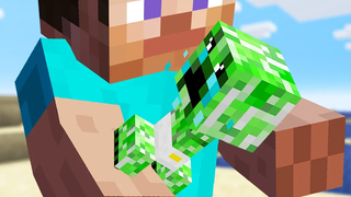 Minecraft mobs ถ้าพวกเขาเป็นทารก