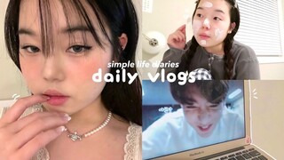 simple life diaries: 2022 prep, vlogmas, homebody etc..