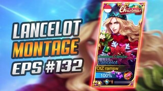 LANCELOT FAST HAND MONTAGE #132 | RANK HIGHLIGHTS | MOBILE LEGENDS BANG BANG