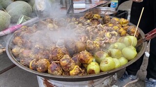 [Pasar Pagi di Tiongkok Timur Laut] Bunga selatan menghasilkan uang, dan bunga utara masing-masing d