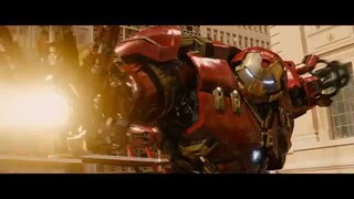 Hulk vs HulkBuster Fight Scene Avengers Age Of Ultron 2015