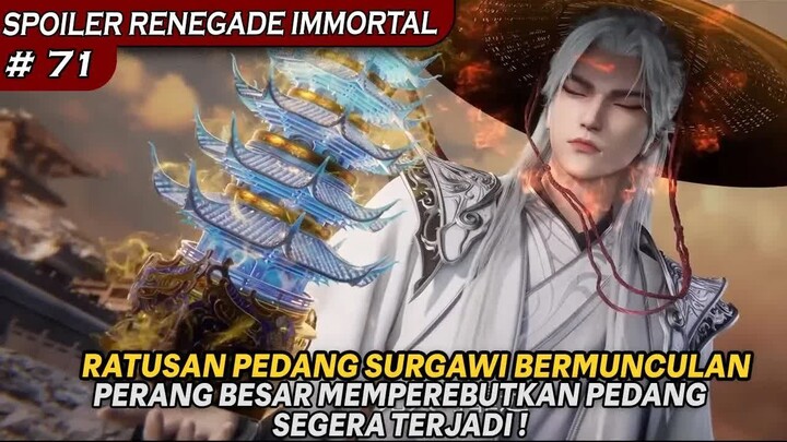 RATUSAN PEDANG SURGAWI BERMUNCULAN, PARA KULTIVATOR BERDATANGAN