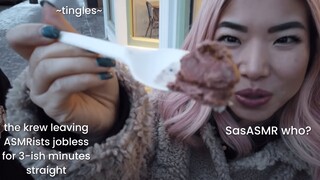 krew doing ASMR for 3 minutes straight