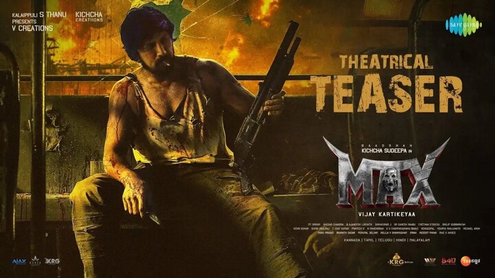 Max:Directed by Vijay Karthikeyaa and led by Kichcha Sudeep’s commanding performance