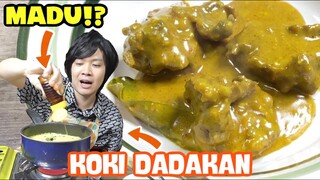 CHALLENGE MASAK RENDANG TANPA LIHAT TUTORIAL!! GENKI KOKI DADAKAN