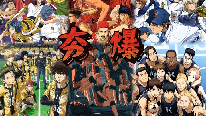 “Tidak ada yang menyadari bahwa anime olahraga dengan judul empat karakter sedang sangat populer, ya