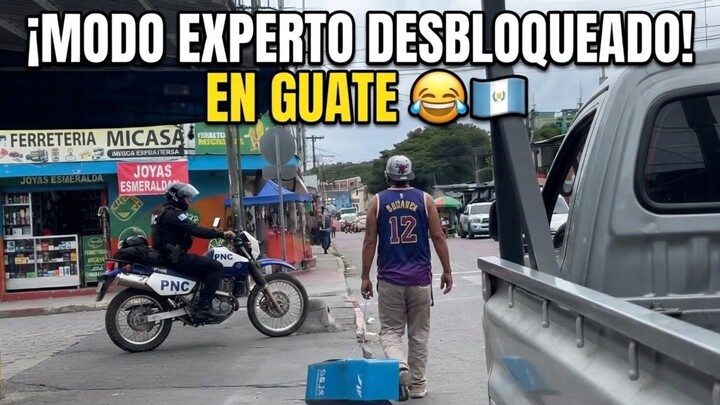 ¡Modo experto desbloqueado en las calles de Mixco! 😂