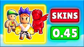 TODAS las NUEVAS SKINS de STUMBLE GUYS 0.45!! 👀😍