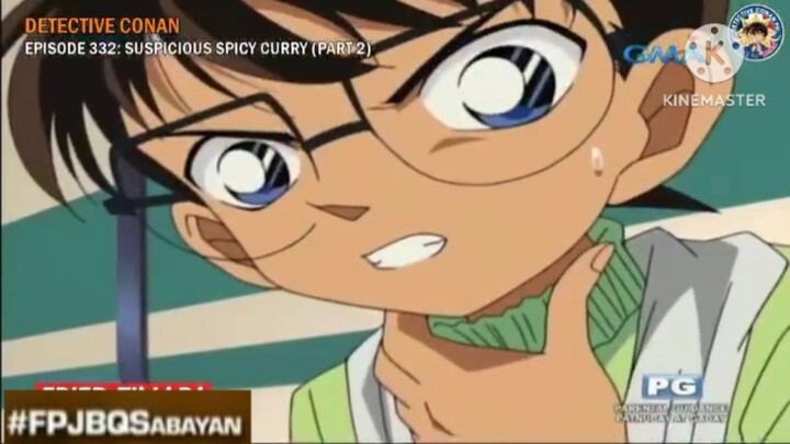 Detective Conan Episode 332 Suspicious Spicy Curry (Part 2) Tagalog Dubbed on Bilibili