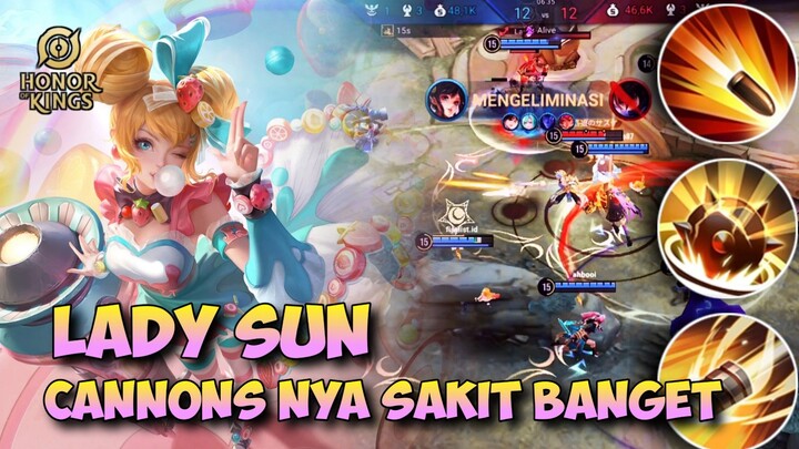 WAR CHAOS, LADY SUN SIAP BACK UP DARI BELAKANG 😎 - Honor Of Kings