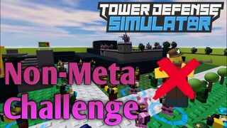 Non-Meta Towers Challenge | Tower Defense Simulator | ROBLOX