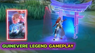 Guinevere Legend Skin Gameplay || New Guinevere " Psion Of Tomorrow" Skin Skills and effects || MLBB