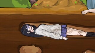 Gadis itu terkubur di dalam tanah, bantu dia keluar