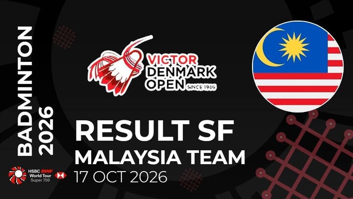 PEARLY THINAAH & AARON SOH DOMINATE THE RALLIES! RESULT SEMIFINAL DENMARK OPEN 2026