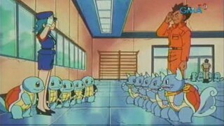 Pokémon the Johto Journeys Tagalog - Squirtle Squad vs Wartortle Squad