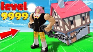 ROBLOX Nhưng Mình Luyện Tập Để Trở Thành Người Khỏe Nhất Như Saitama Trong Strongman Simulator!