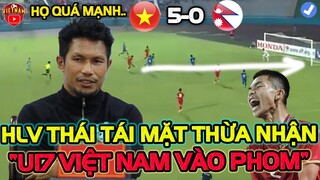U17 Việt Nam Thắng Nhẹ 5-0, HLV Thái Lan Tái Mặt Thừa Nhận 1 Điều Chấn Động Cả AFCU17